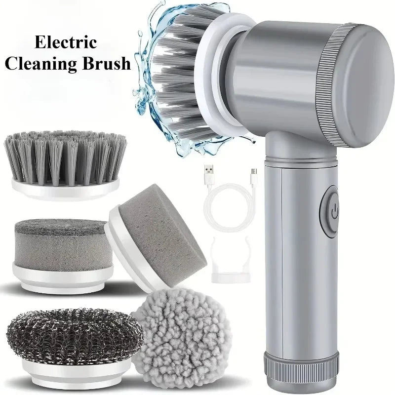 ScrubRush Pro – 5-in-1 Spin Scrubber